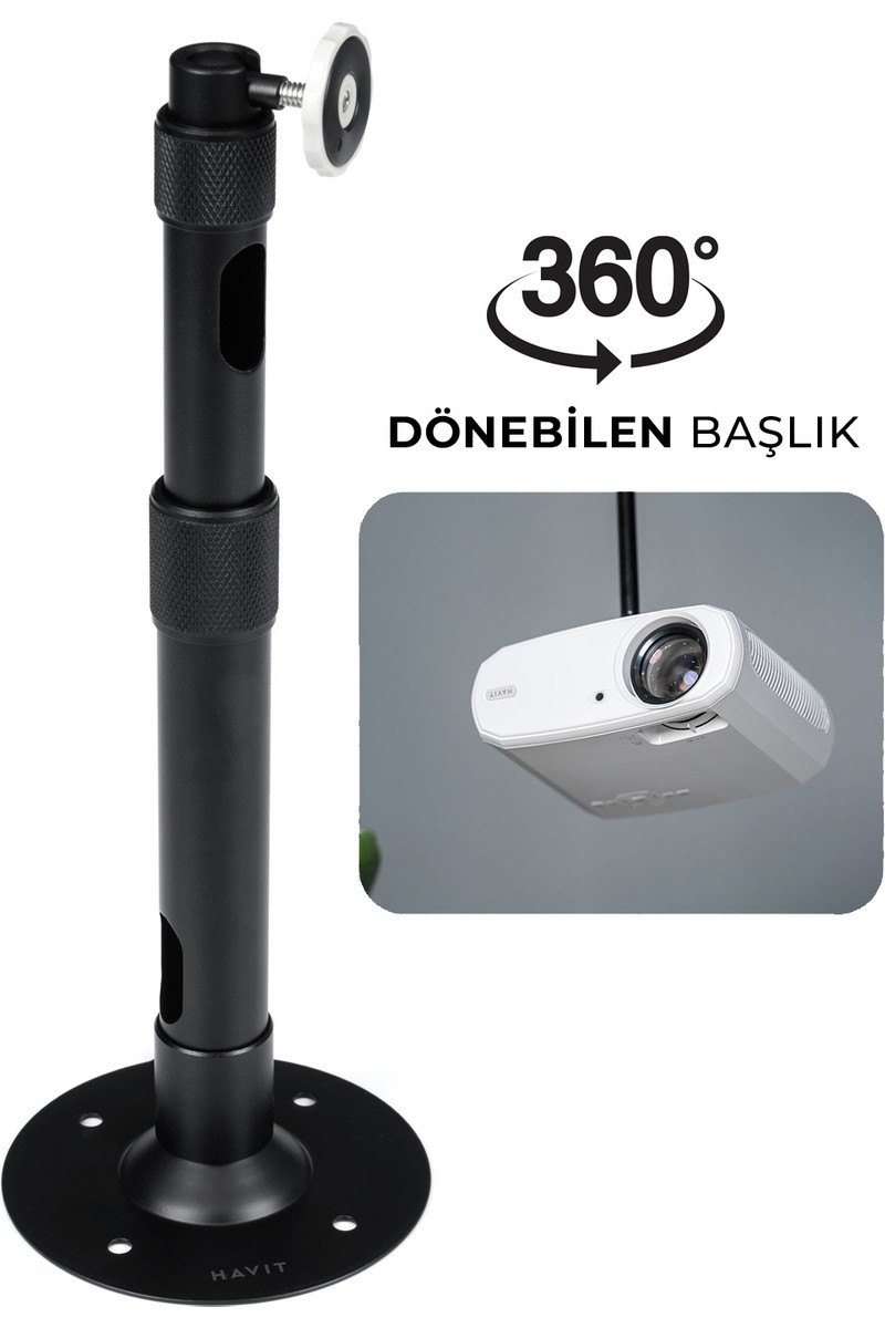 Havit Gamenote SK770BT RGB Bluetooth Masaüstü Oyuncu Hoparlörü Siyah 10 W Güç