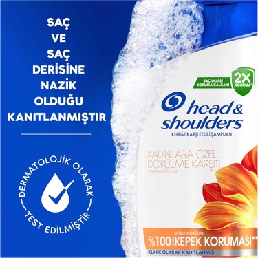 Head&Shoulders Head&Shoulders Head & Shoulders Kadınlara Özel 330 ml Kafein Etkili Kepek Karşıtı Şampuan Tüm — 6. ürün görseli