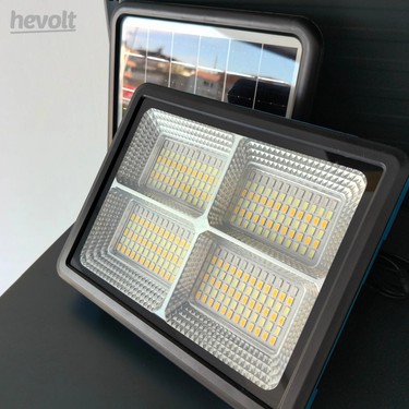 Hightek Hightek 200w Led Portatif Solar Projektör 3 Renk Işık, Çakar Ve Fener — 2. ürün görseli