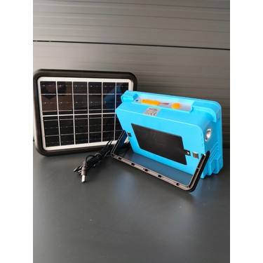 Hightek Hightek 200w Led Portatif Solar Projektör 3 Renk Işık, Çakar Ve Fener — 3. ürün görseli