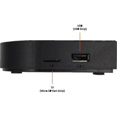 Hiremco Hiremco Matrix R Android 4K 64GB Android 12 Uydu Alıcısı HDMI Wi-Fi Ethernet Özellikleri ile — 6. ürün görseli