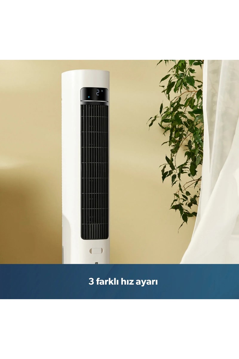 Homend Homend Fanomen 9011H Uzaktan Kumandalı Soğuk Su ve Buz Hazneli Kule Tipi Vantilatör 60W — 3. ürün görseli