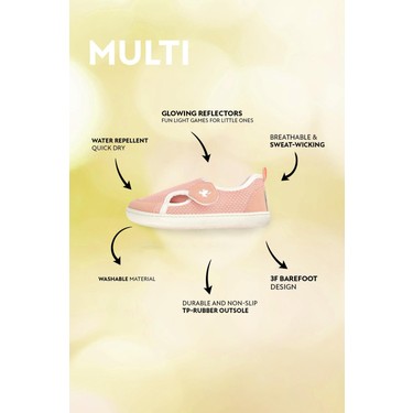 Hopfrög Hopfrög Multi Pembe Mix Barefoot Çocuk — 2. ürün görseli
