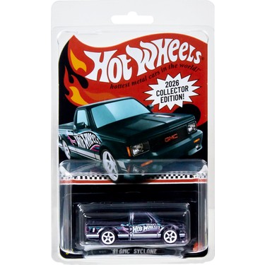 Hot Wheels Hot Wheels 1991 GMC Syclone JKD40 Metal Araç 3+ Yaş İçin Koleksiyonluk fiyatı ve görseli