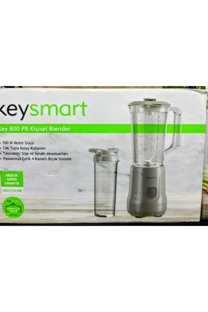 [](https://www.hepsiburada.com/)Keysmart Key 800 PB Kişisel Blender Seti 650 W Güç ve 900 ml Kapasite ile Fonksiyonel Kullanım