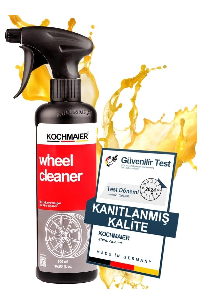 [](https://www.hepsiburada.com/)Kochmaier Günlük Jant Temizleyici – Hafif Kir ve Toz Sökücü, Hassas Yüzey Dostu – Düzenli Bakım Için Pratik Jant Temizleme Spreyi (500 Ml)