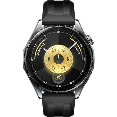 Huawei Huawei Watch GT 6 46 mm - Siyah (21 güne varan pil ömrü, Sağlık Takibi, Bisiklet Özelliği, iOS & fiyatı ve görseli