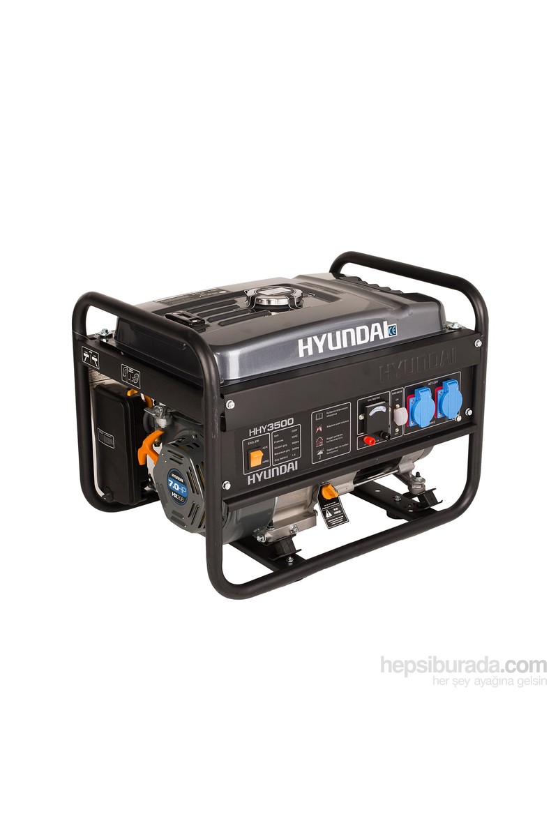 Hyundai Hyundai HHY3500 Jeneratör 3,5kVA Benzinli 3000 W Güç ile Endüstriyel Kullanım İçin — 5. ürün görseli