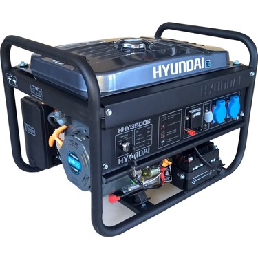 Hyundai Hyundai HHY3500E Marşlı Jeneratör 3,8kVA Benzinli Yakıt ile Güçlü fiyatı ve görseli