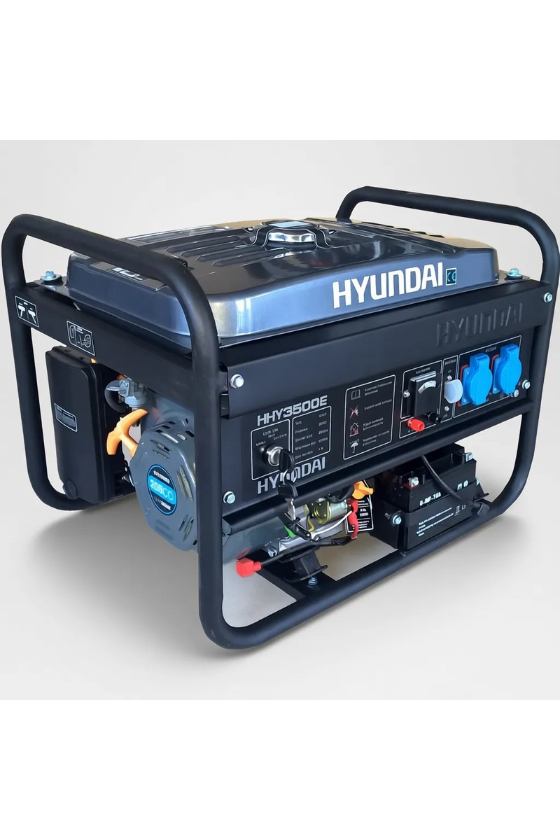 Hyundai Hyundai HHY3500E Marşlı Jeneratör 3,8kVA Benzinli Yakıt ile Güçlü — 4. ürün görseli