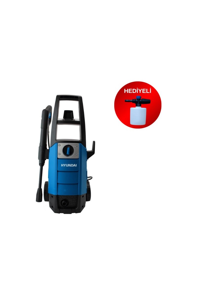 Hyundai HYB80 1500W Basınçlı Yıkama Makinası 120 Bar Güçlü Motor ile Etkili Temizlik