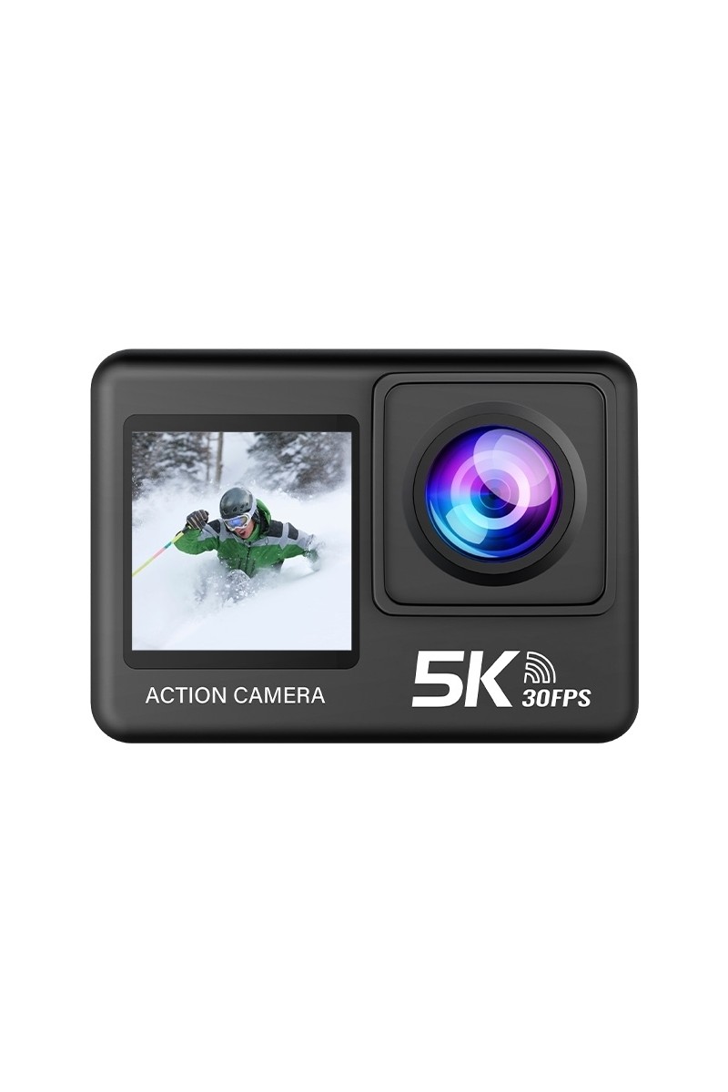 İdragon İdragon AT-S81TR 5k Aksiyon Kamera 4K 60FPS Wifi Çift Ekran 48MP Eıs Stabilizasyon Su Geçirmez Spor Kamera — 2. ürün görseli