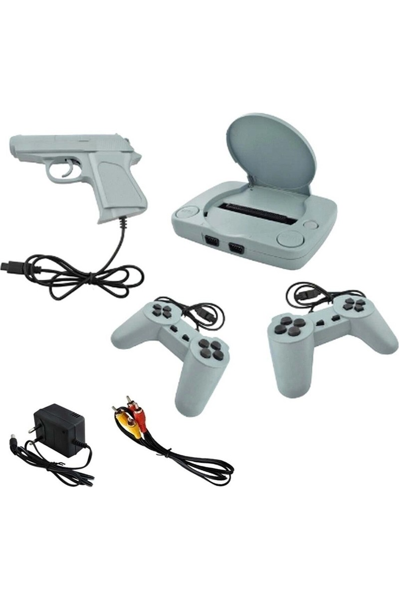 İlk İlk El Grup Gri Renkli 8 Bit Klasik Oyun Konsolu Retro Tv Bağlantılı Rca Çıkışlı Kablolu Oyun Cihazı — 2. ürün görseli