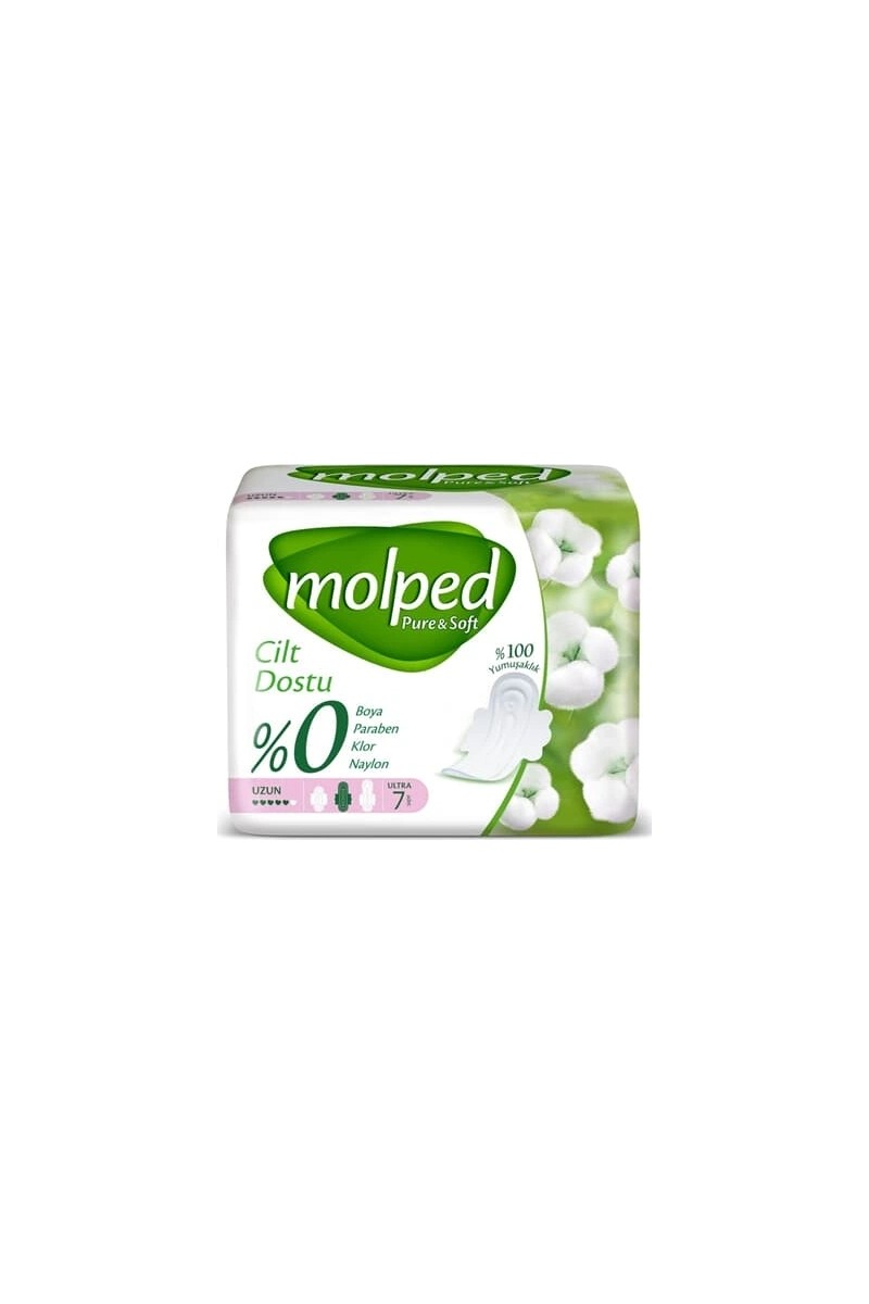 İlk El Grup Pure&soft Uzun Ped 7 Adet