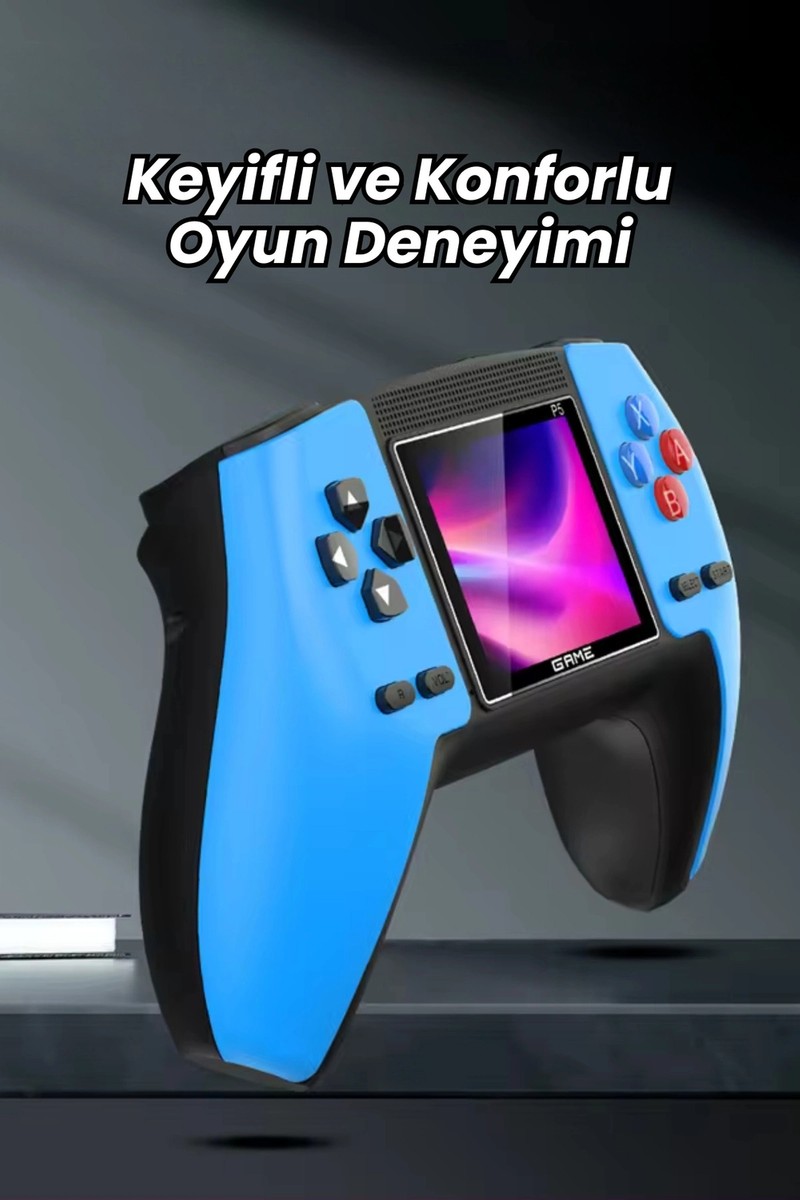 İlk İlk El Grup Retro Oyun Konsolu, 520 Oyunlu, Tv Bağlantılı, Beyaz Kumandalı Klasik Oyun Cihazı — 2. ürün görseli