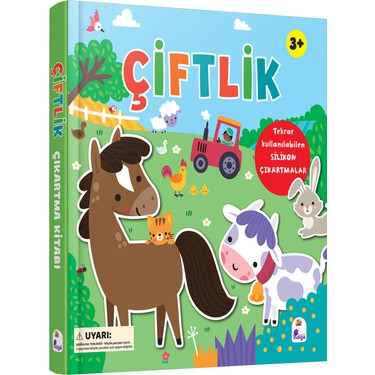 İndigo Çocuk İndigo Çocuk Silikon Çıkartmalı - Çiftlik - Holly Morris (Tekrar Kullanılabilen Sticker fiyatı ve görseli