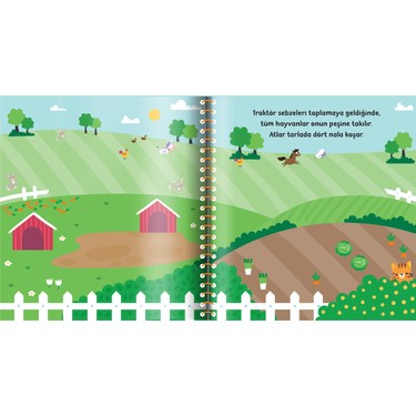 İndigo Çocuk İndigo Çocuk Silikon Çıkartmalı - Çiftlik - Holly Morris (Tekrar Kullanılabilen Sticker — 3. ürün görseli