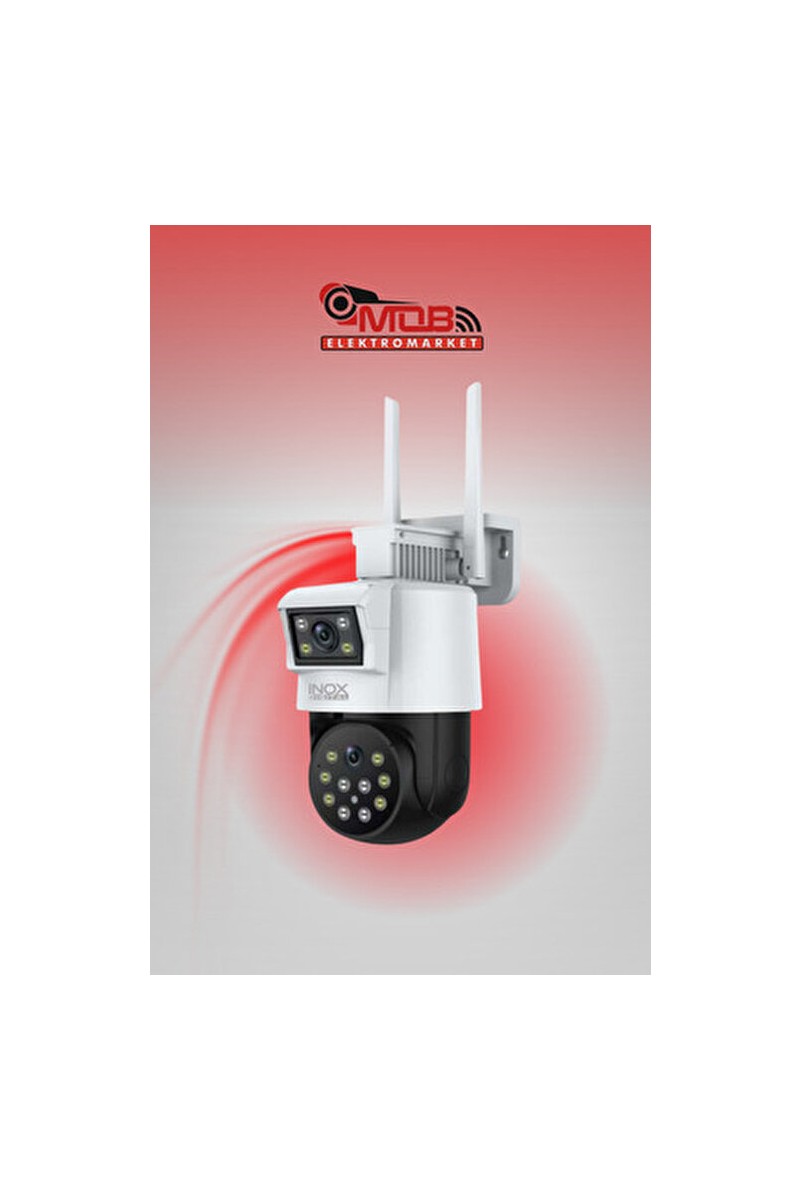 İnox Dijital INOX-X102 3+3mp Dual Lens Wifi Kamera Hieasy
