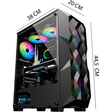 İzoly İzoly Lotus Midgard i5-4570 16GB 512GB SSD RX 580 8GB Oyuncu Oem — 5. ürün görseli