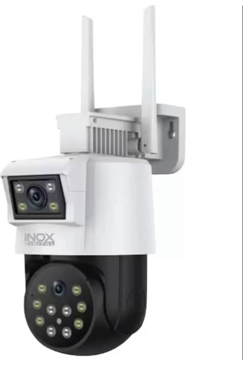 Inox Dıgıtal X102 Wifi Kamera 3+3 Mp Dual Lens Gece Görüşü ve Hareket Algılama İthalatçı Garantili