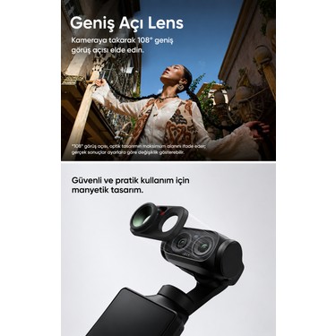 Insta360 INSTA360 Luna Ultra Creator Bundle 8k Çift Lensli Gimbal Siyah Aksiyon — 5. ürün görseli