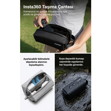 Insta360 INSTA360 Luna Ultra Creator Bundle 8k Çift Lensli Gimbal Siyah Aksiyon — 6. ürün görseli