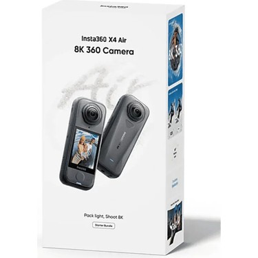 Insta360 Insta360 X4 Air 8k 360° Aksiyon Kamerası Starter Bundle FlowState Görüntü Sabitleme — 6. ürün görseli