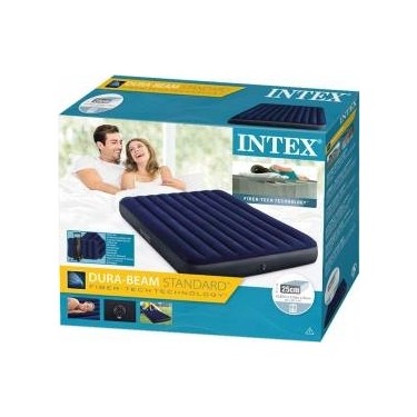intex Intex Çift Kişilik Şişme Yatak 152x203 cm Fiber-Tech Teknolojisi ile Dayanıklı ve — 3. ürün görseli