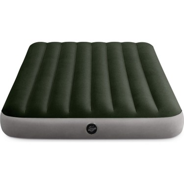 intex intex Full Dura-Beam 6418 Prestıge Çift Kişilik Şişme Yatak 137x191x25cm Kadife Yüzeyli — 2. ürün görseli