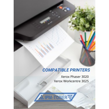 IPM-TONER IPM-TONER Ipm-Toner Xerox Phaser 3020 / 3025 Uyumlu Toneri - Çipli Ipm-Toner Xerox Phaser 3020 / — 6. ürün görseli