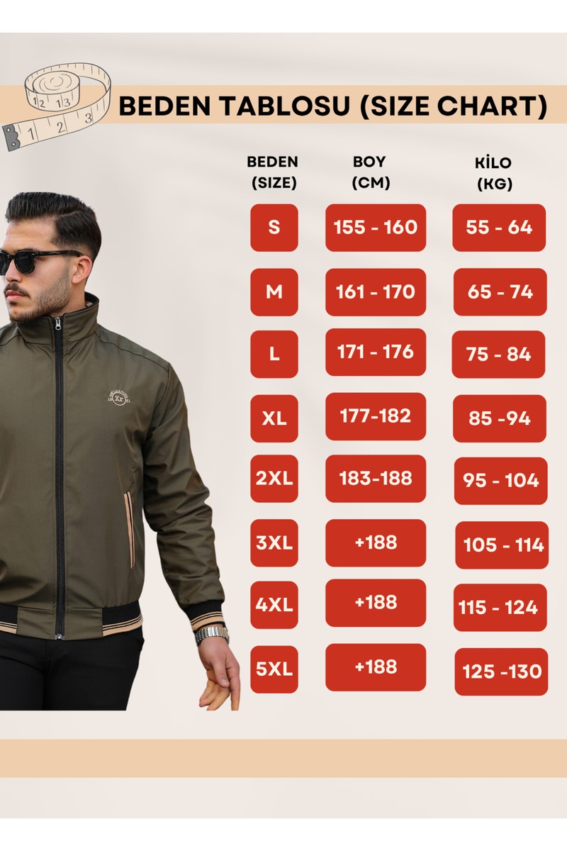 Ixir Ixir Mevsimlik Erkek Mont & Ceket Nakış Armalı Yeşil — 3. ürün görseli