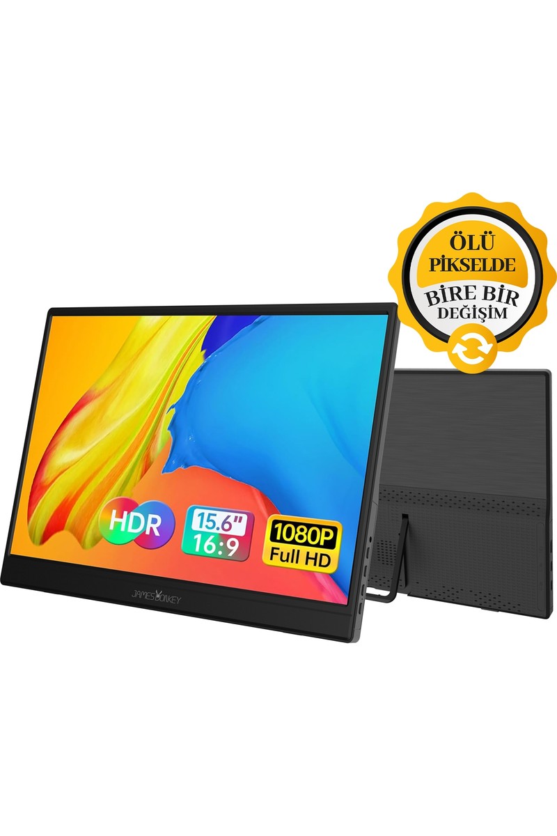James Donkey JDP15 15,6″ 60Hz Full HD IPS Taşınabilir