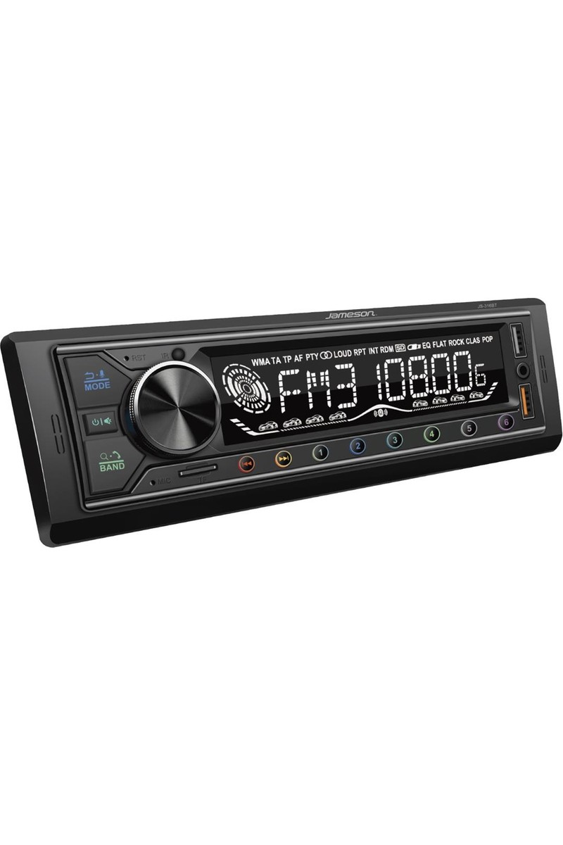 Jameson Jameson JS-316BT-USB-RADYO-BLUETOOTH-TELEFON ŞARZ-4X60W Max-Oto — 3. ürün görseli