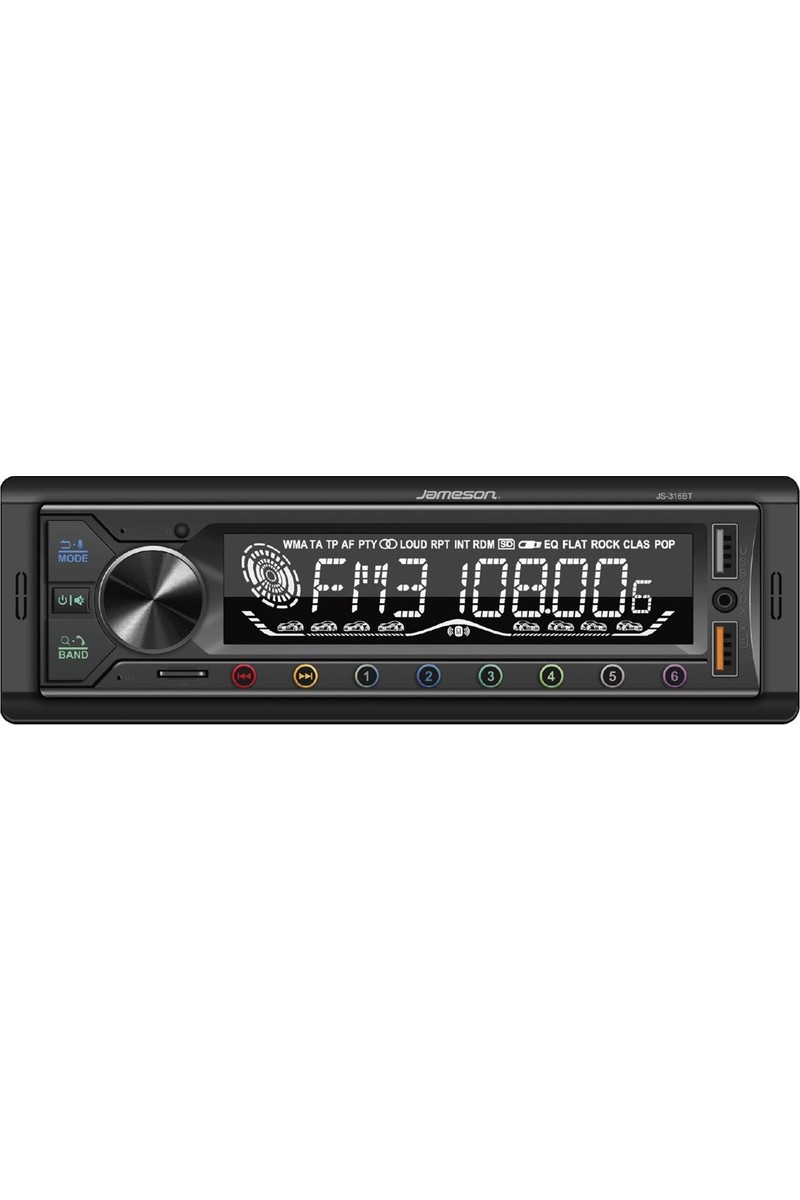 Jameson Jameson JS-316BT-USB-RADYO-BLUETOOTH-TELEFON ŞARZ-4X60W Max-Oto — 4. ürün görseli