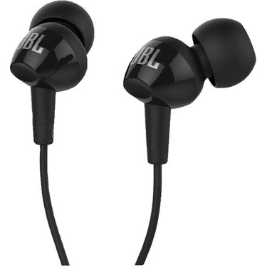 JBL JBL C100SI Kablolu Kulak İçi Stereo Kulaklık Siyah Mikrofon Özellikli Telefon Kullanımı fiyatı ve görseli