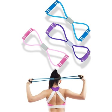 Jetfast Jetfast 1 Adet Fitness Spor Aletleri Pilates Egzersiz Bandı Direnç Lastiği Spor Outdoor fiyatı ve görseli