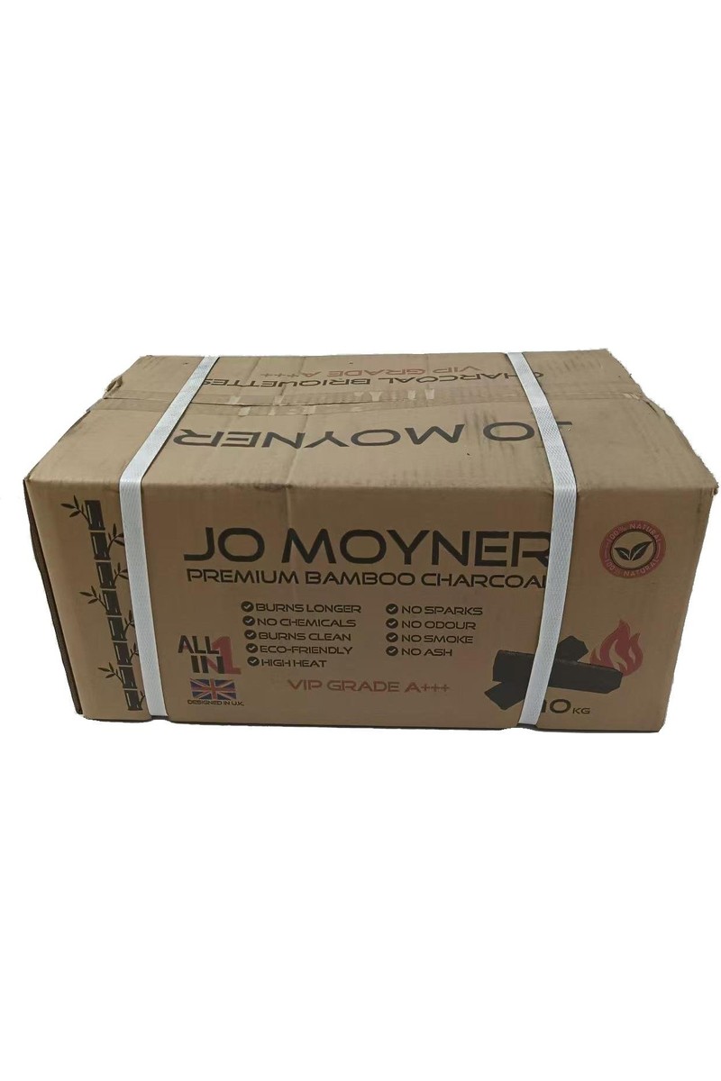 Jo Jo Moyner Premium A+++ Kalite Delikli Briket Mangal Kömürü 10 kg Uzun Süre Yanma Özelliği — 3. ürün görseli