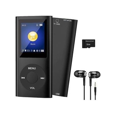Junglee Junglee 32GB Hafıza Kartı Desteğiyle Metal Mp3 Çalar Dijital Ekranlı Fm Radyo ve Ses Kayıt fiyatı ve görseli