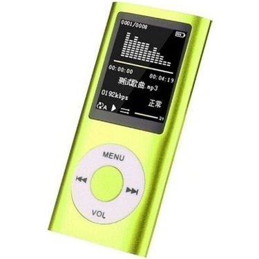 Junglee Junglee 32GB Hafıza Kartı Desteğiyle Metal Mp3 Çalar Dijital Ekranlı Fm Radyo ve Ses Kayıt — 3. ürün görseli