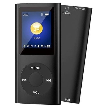 Junglee Junglee 32GB Hafıza Kartı Desteğiyle Metal Mp3 Çalar Dijital Ekranlı Fm Radyo ve Ses Kayıt — 5. ürün görseli