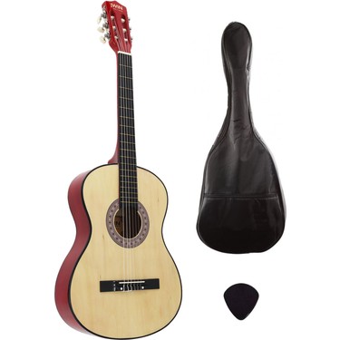 Jwin Jwin CG-3802 Klasik Gitar 100 cm Ihlamur Kapaklı Başlangıç Düzeyi Kılıf ve Pena fiyatı ve görseli