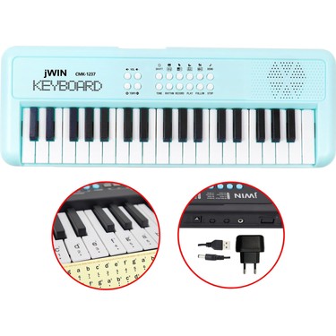 Jwin Jwin CMK-1237 37 Tuşlu Elektronik Org (Etiket. Adaptör Hediye) - — 4. ürün görseli