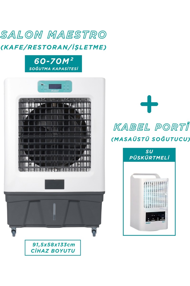 Kabel Salon Maestro + Porti Sulu Soğutucu
