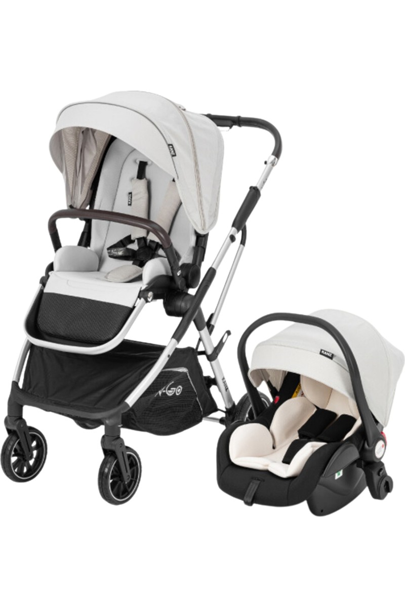 Kanz n-Go Travel Sistem Bebek Arabası Bej