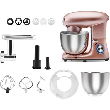 Karaca Karaca Multichef Stand Mikser Rosegold 1900W 5,5 Lt (Kıyma Çekme /Sucuk-Sosis/İçli Köfte fiyatı ve görseli