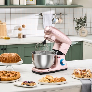 Karaca Karaca Multichef Stand Mikser Rosegold 1900W 5,5 Lt (Kıyma Çekme /Sucuk-Sosis/İçli Köfte — 2. ürün görseli