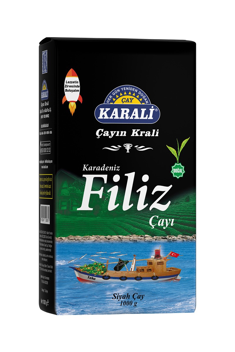 Karali Karali Çay Karadeniz Filiz Dökme Çay 1000 Gr Siyah Çay Kalitesi ile Doğal Aroma fiyatı ve görseli