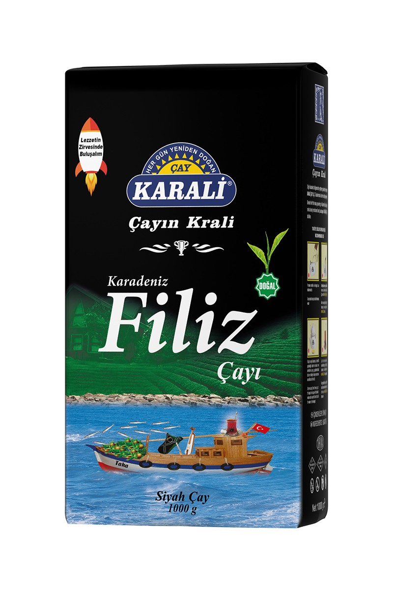 Karali Karali Çay Karadeniz Filiz Dökme Çay 1000 Gr Siyah Çay Kalitesi ile Doğal Aroma — 3. ürün görseli
