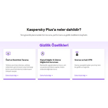Kaspersky Plus 2025- 5 Kullanıcı 1 Yıl-Sınırsız Vpn Dahil- Resmi Distribütör Garantili- Hemen — 3. ürün görseli