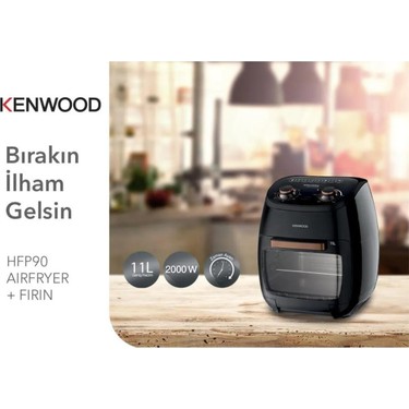 Kenwood Kenwood 11 Lt Kapasiteli Paslanmaz Çelik Multifonksiyonel Fırın 2000 Watt Çıkarılabilir Üst Kapak — 6. ürün görseli